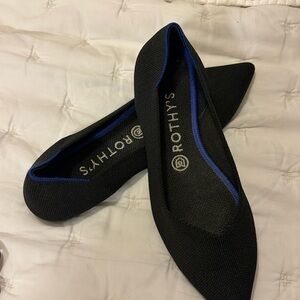 Rothy’s the point, black sz 8.5